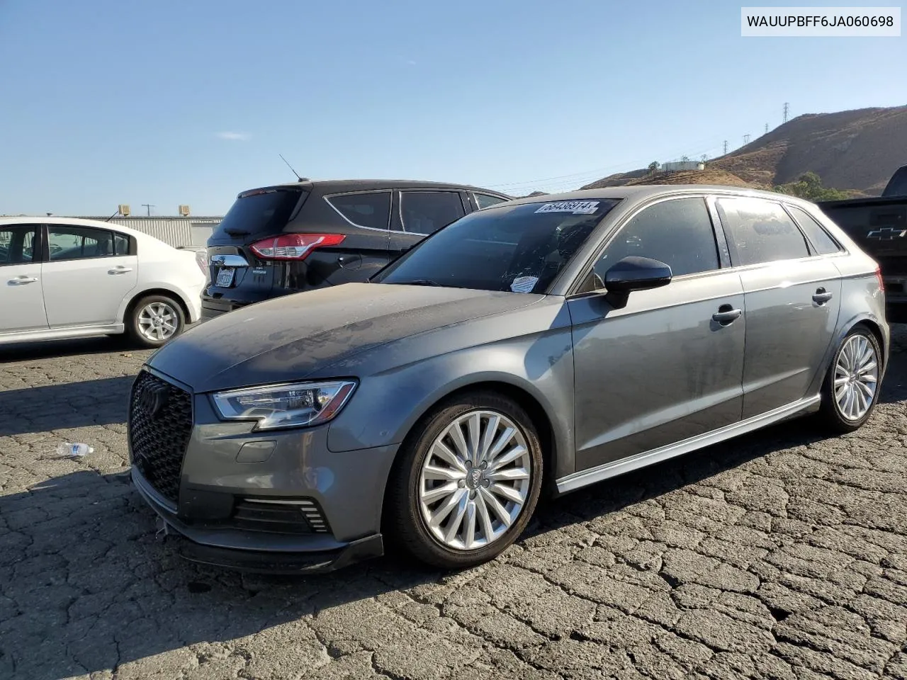 2018 Audi A3 E-Tron Premium VIN: WAUUPBFF6JA060698 Lot: 68436914