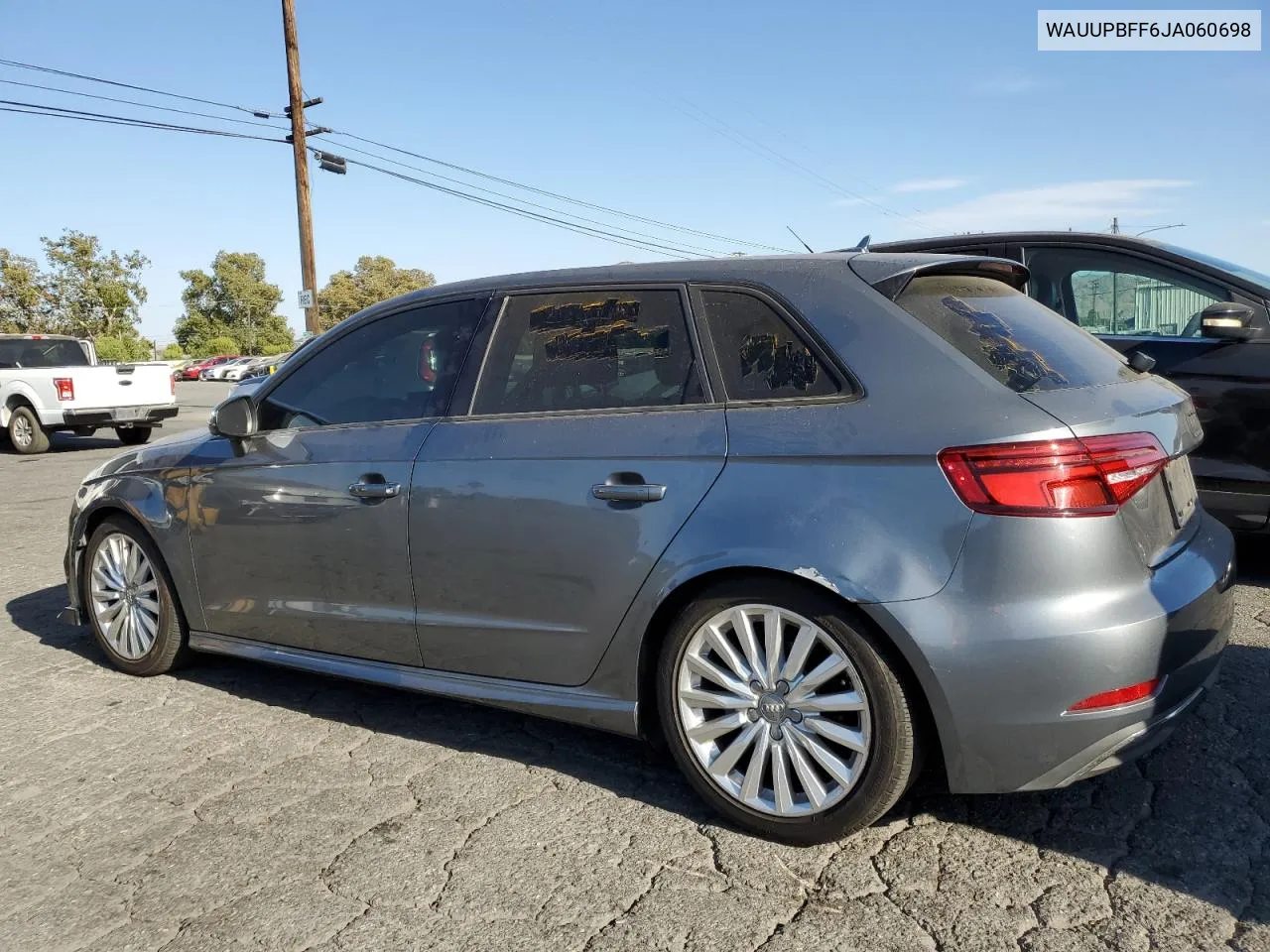 2018 Audi A3 E-Tron Premium VIN: WAUUPBFF6JA060698 Lot: 68436914