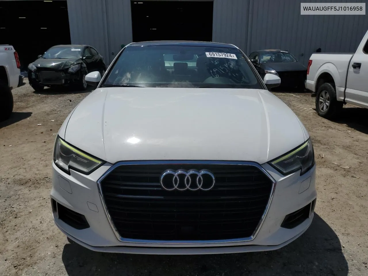 2018 Audi A3 Premium VIN: WAUAUGFF5J1016958 Lot: 40878655