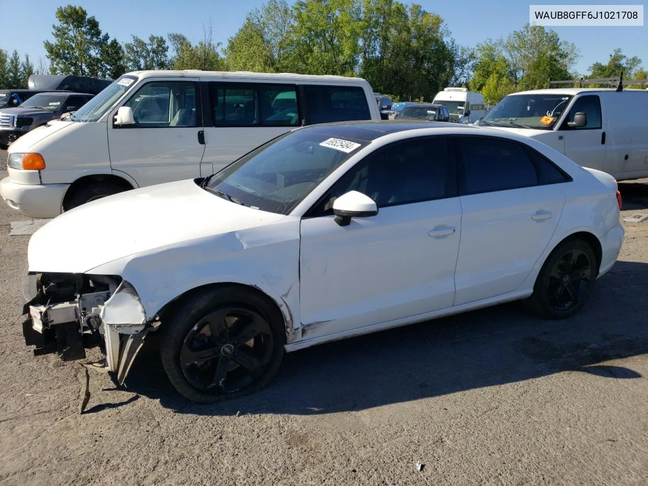 WAUB8GFF6J1021708 2018 Audi A3 Premium