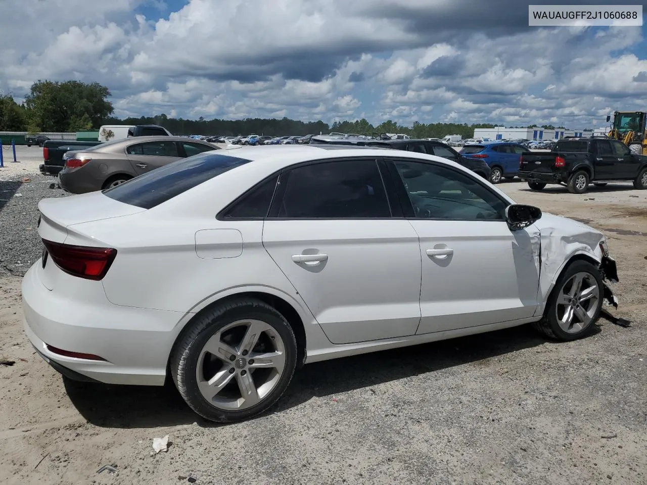 2018 Audi A3 Premium VIN: WAUAUGFF2J1060688 Lot: 69745324