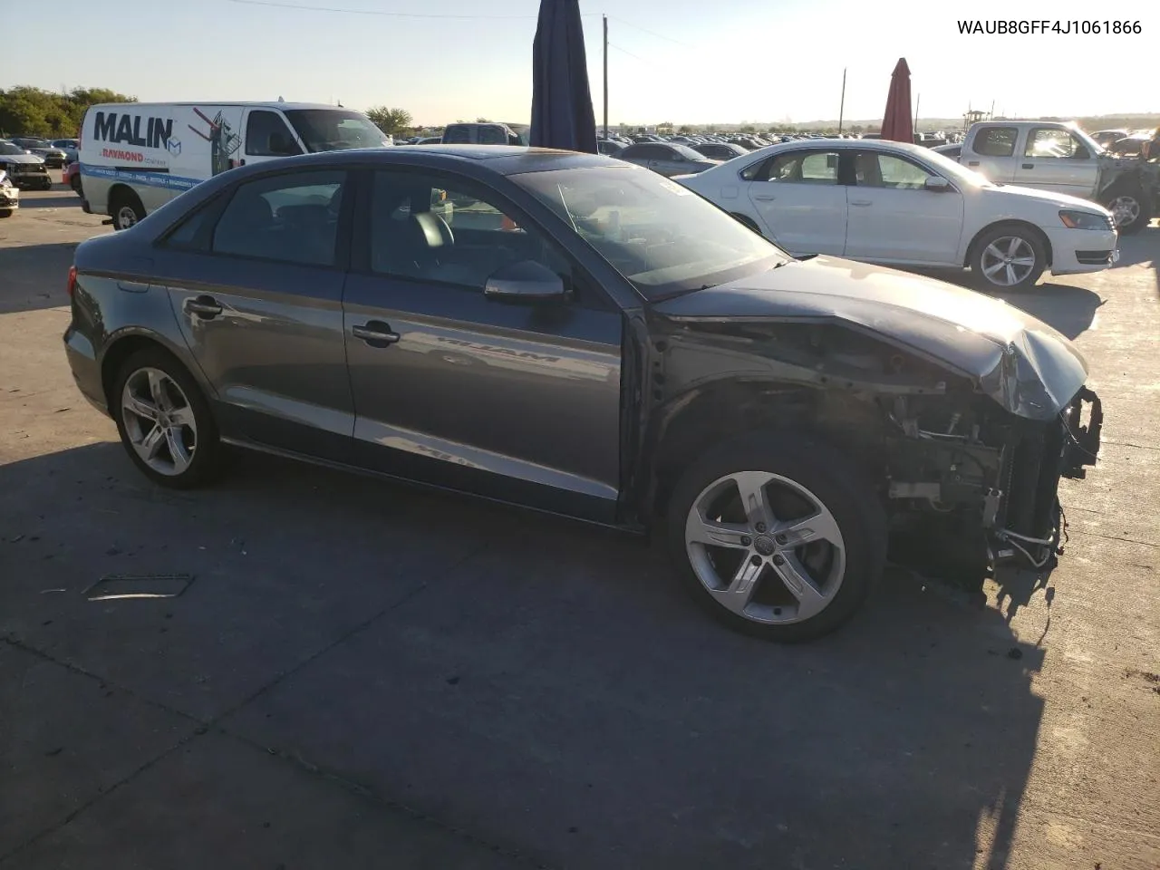 WAUB8GFF4J1061866 2018 Audi A3 Premium