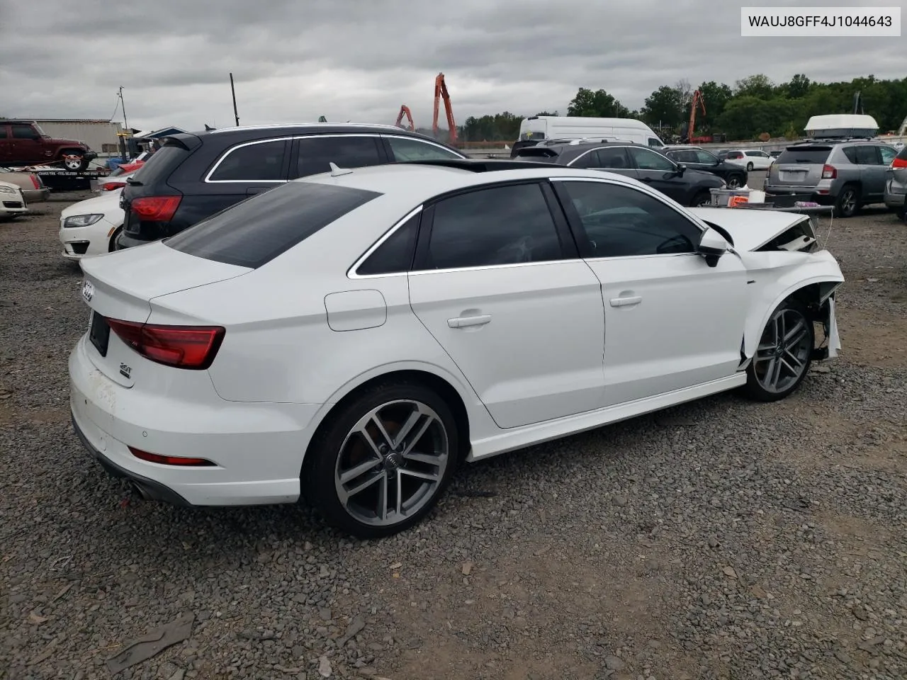 WAUJ8GFF4J1044643 2018 Audi A3 Premium Plus