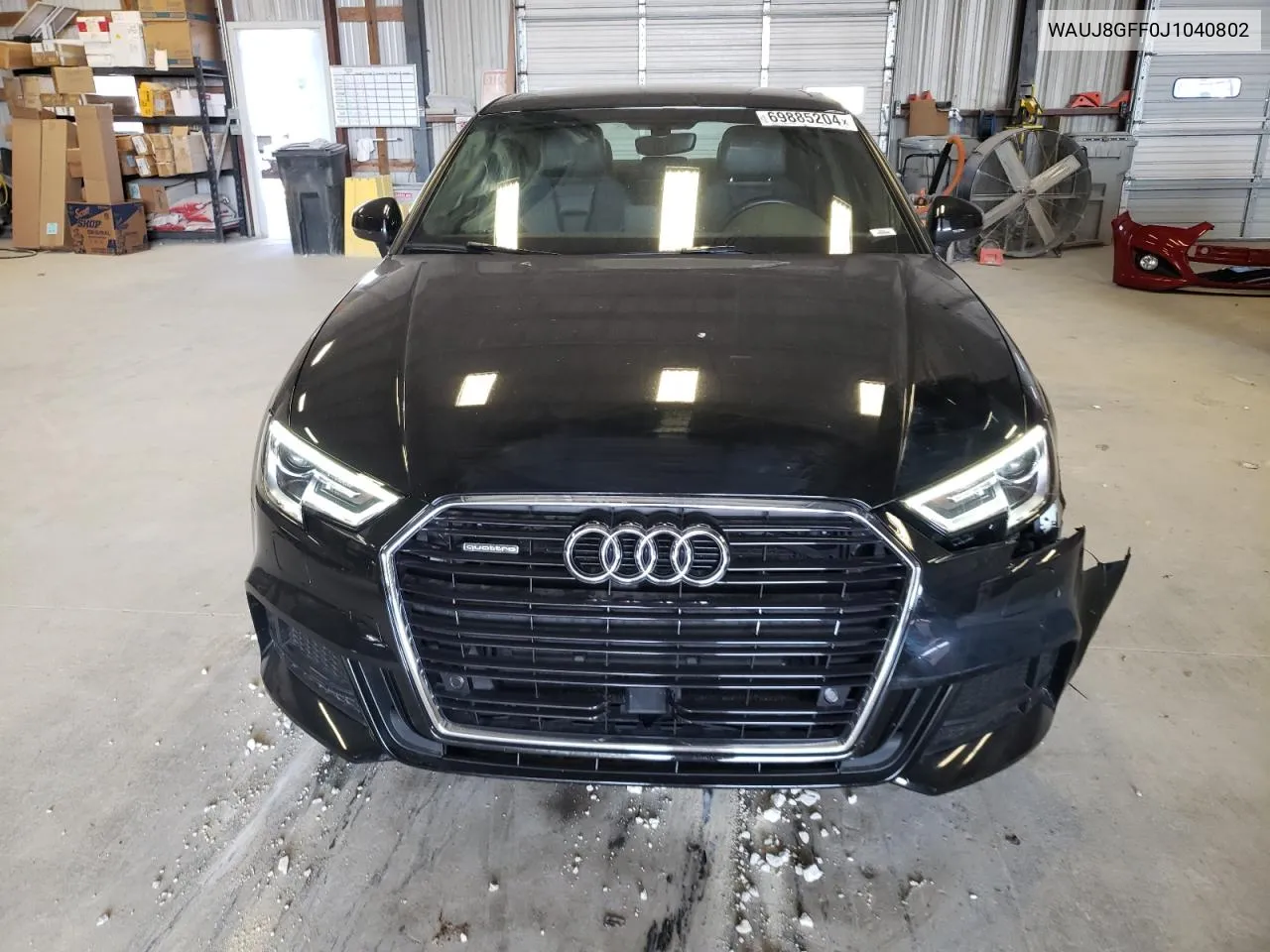 2018 Audi A3 Premium Plus VIN: WAUJ8GFF0J1040802 Lot: 69885204