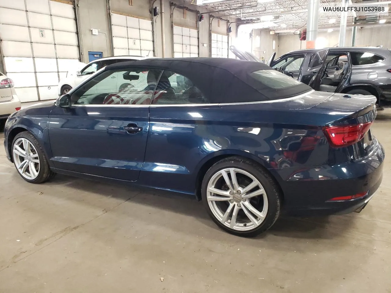 2018 Audi A3 Premium VIN: WAU6ULFF3J1053988 Lot: 70872444