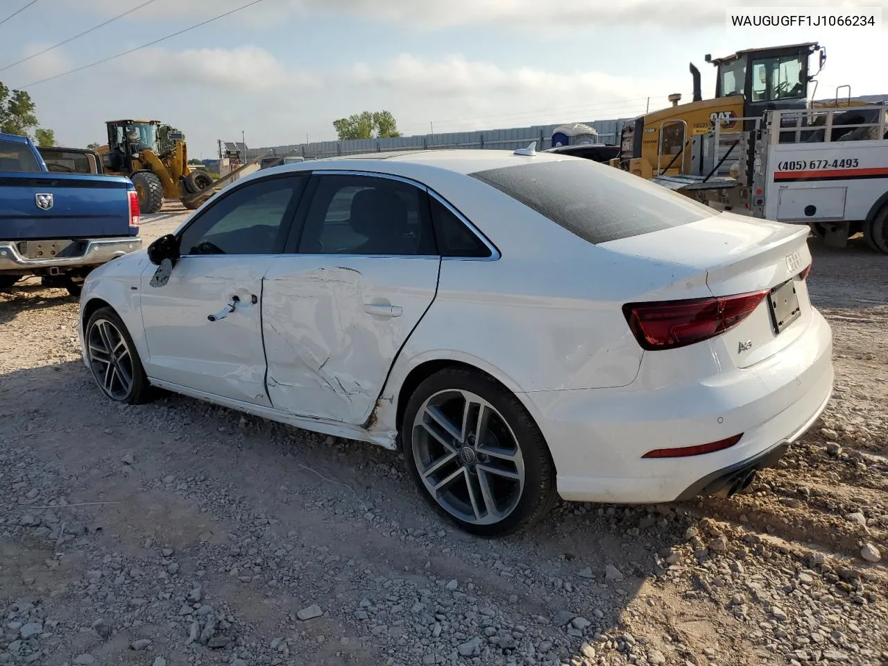 WAUGUGFF1J1066234 2018 Audi A3 Premium Plus