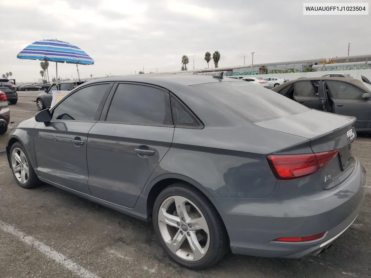 WAUAUGFF1J1023504 2018 Audi A3 Premium