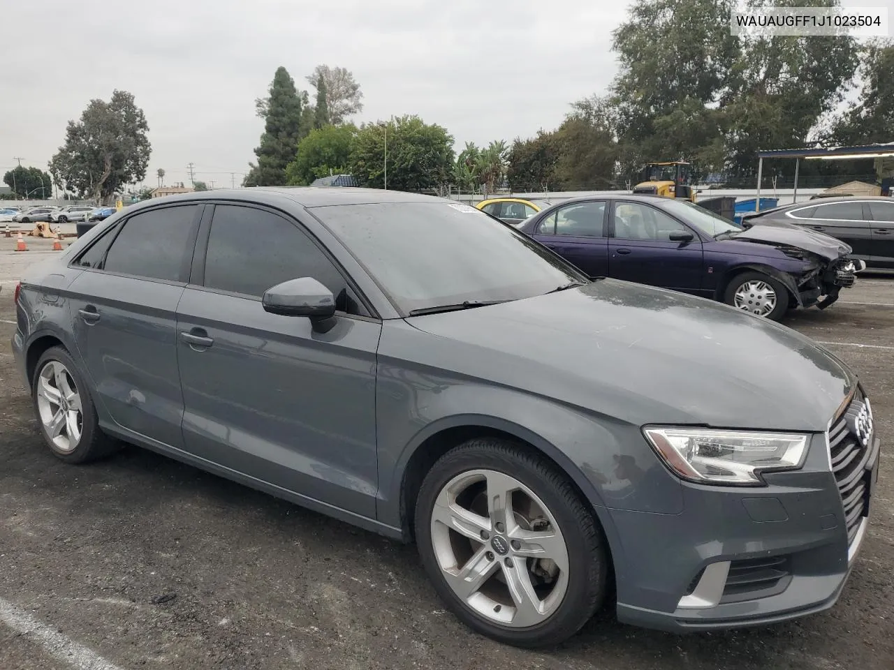 WAUAUGFF1J1023504 2018 Audi A3 Premium