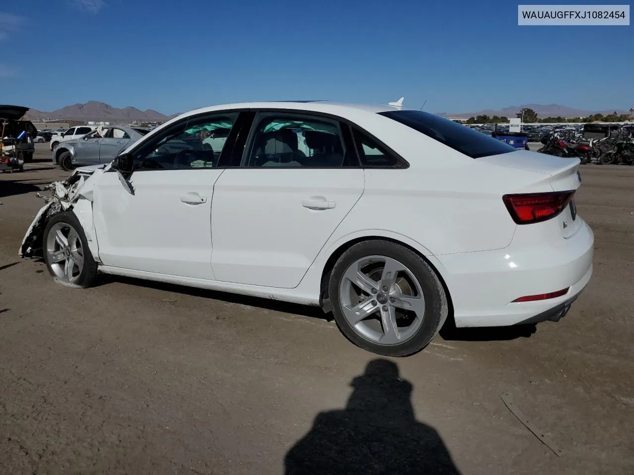 2018 Audi A3 Premium VIN: WAUAUGFFXJ1082454 Lot: 72284104