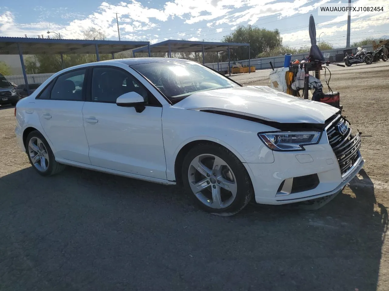 WAUAUGFFXJ1082454 2018 Audi A3 Premium