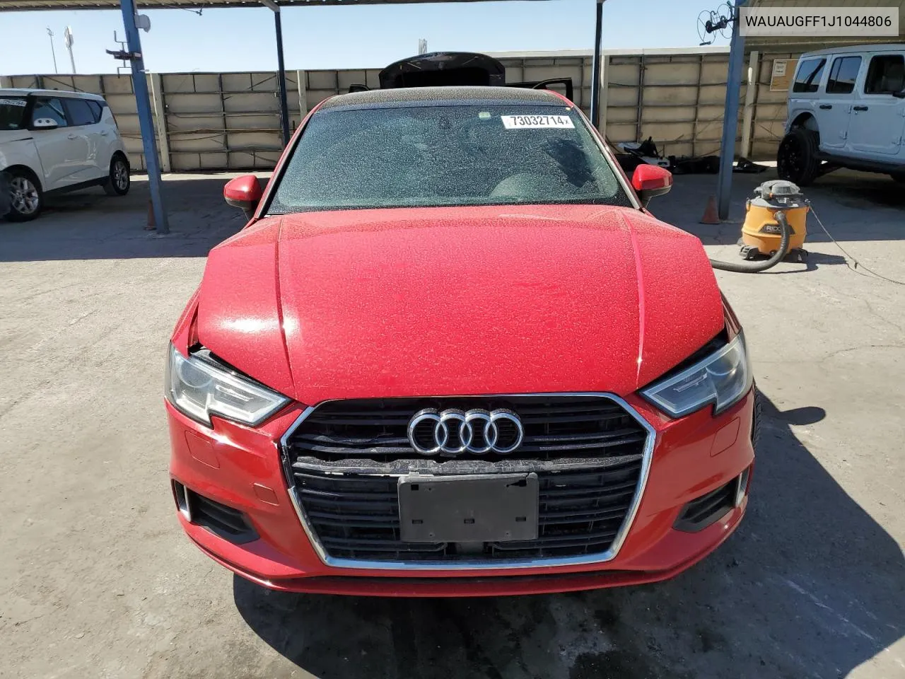 2018 Audi A3 Premium VIN: WAUAUGFF1J1044806 Lot: 73032714