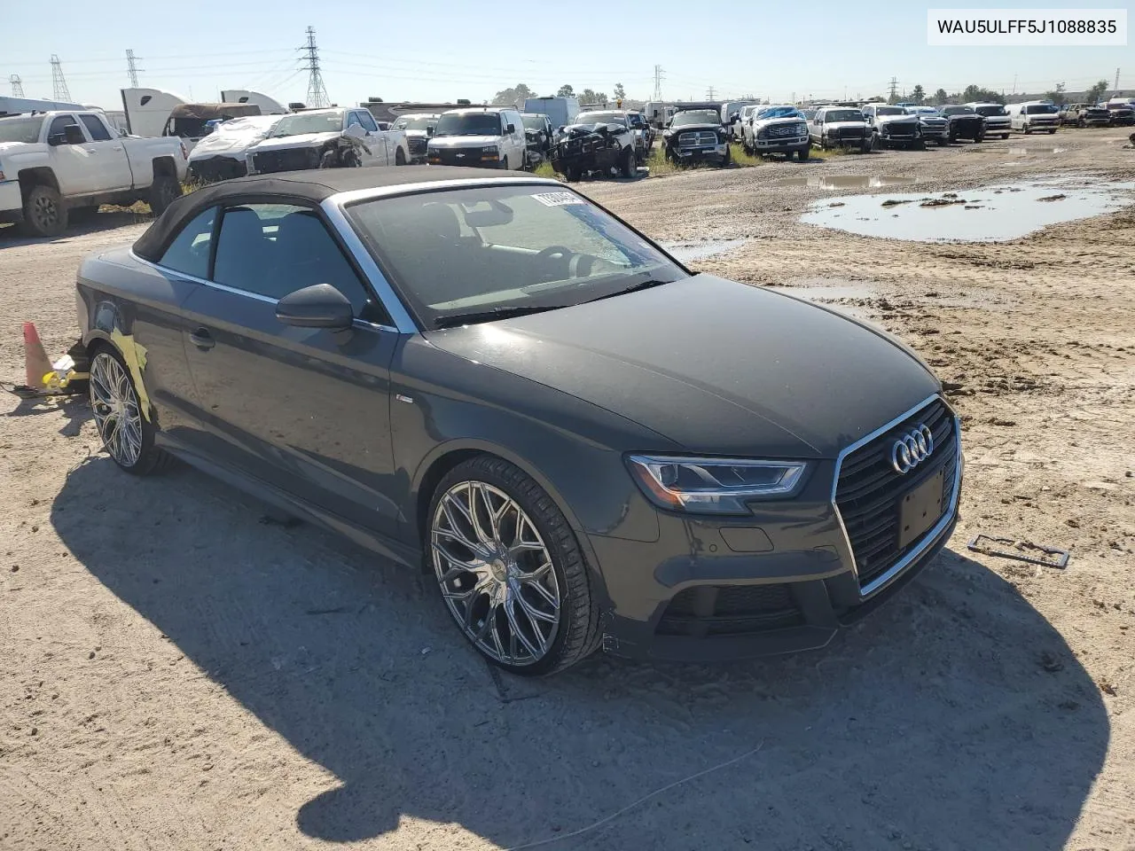 2018 Audi A3 Premium Plus VIN: WAU5ULFF5J1088835 Lot: 73304454