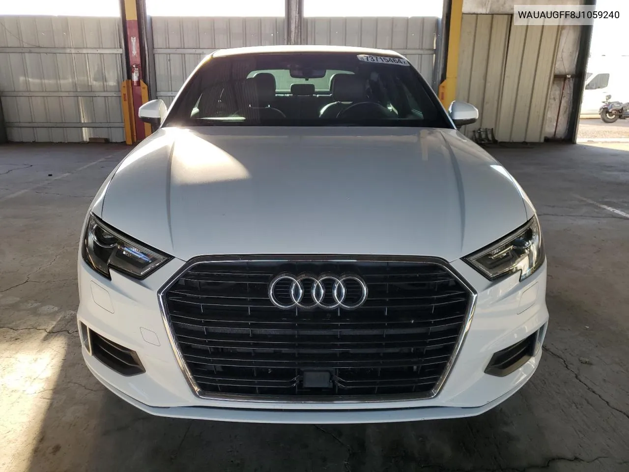 2018 Audi A3 Premium VIN: WAUAUGFF8J1059240 Lot: 73715464