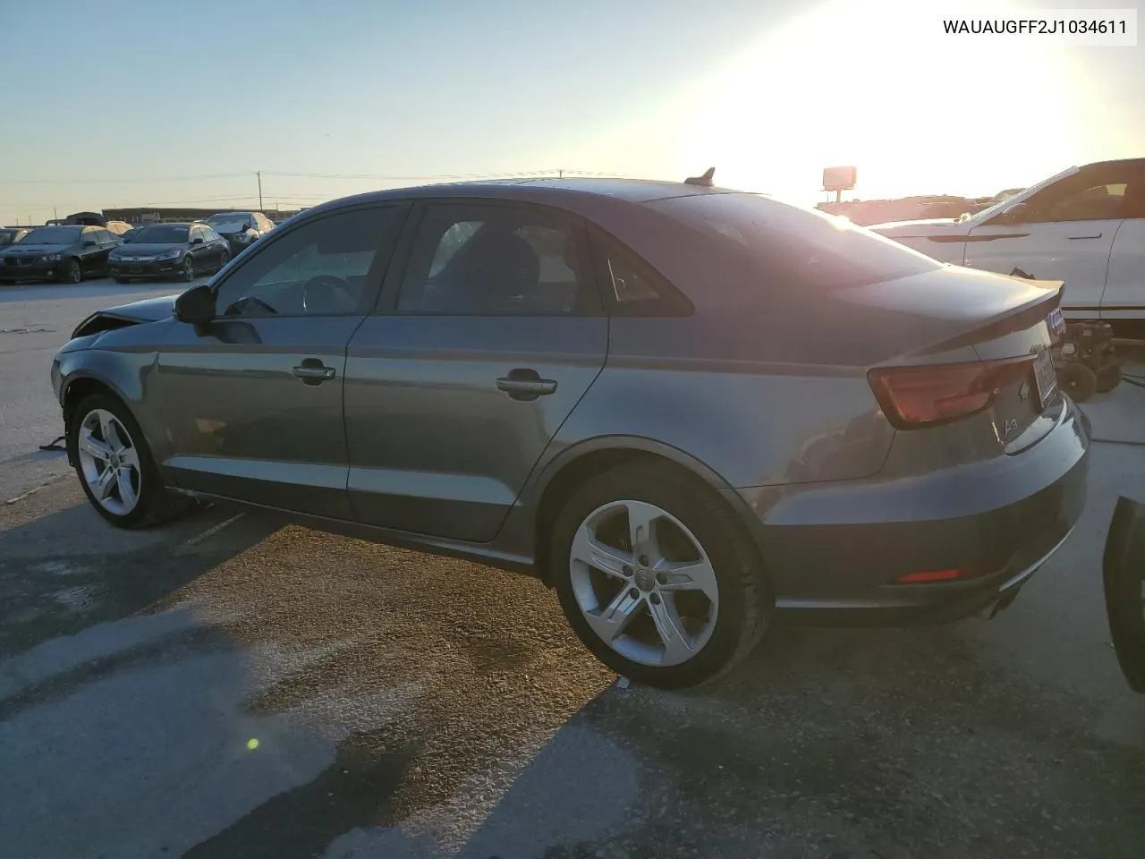 2018 Audi A3 Premium VIN: WAUAUGFF2J1034611 Lot: 76909644