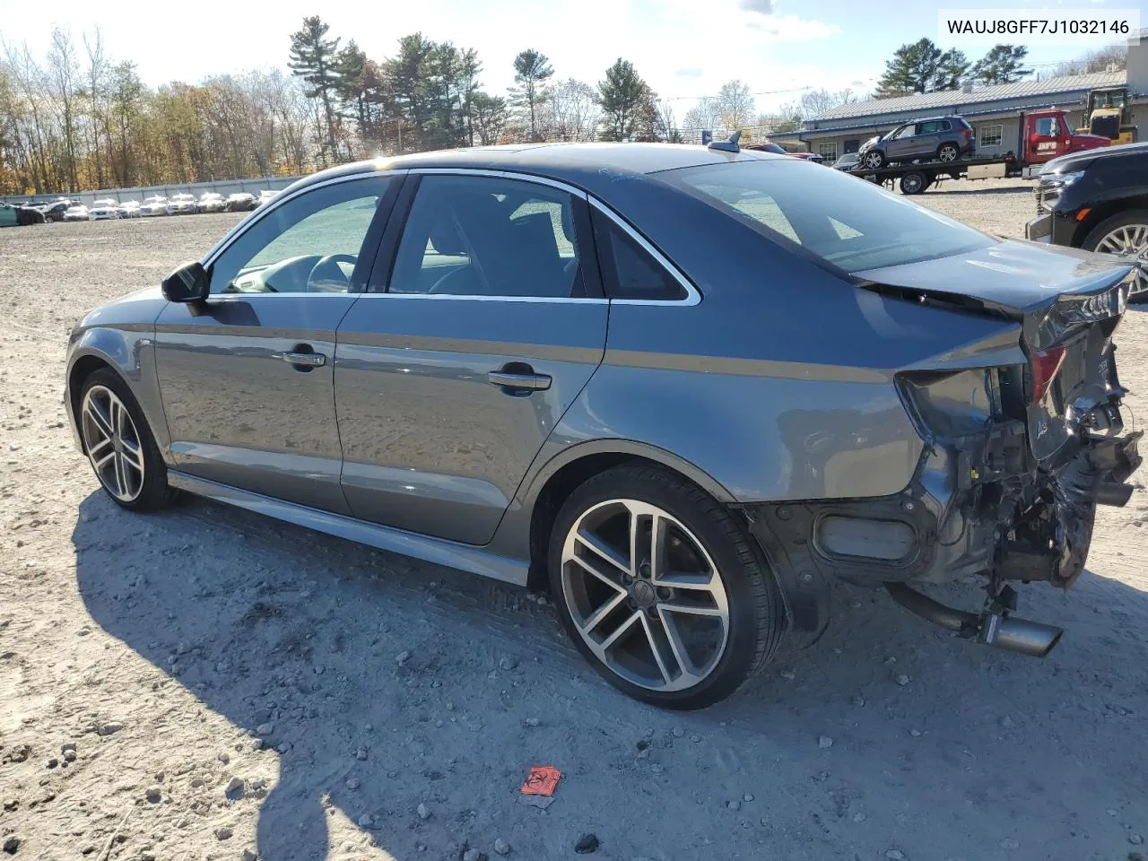 2018 Audi A3 Premium Plus VIN: WAUJ8GFF7J1032146 Lot: 78050474