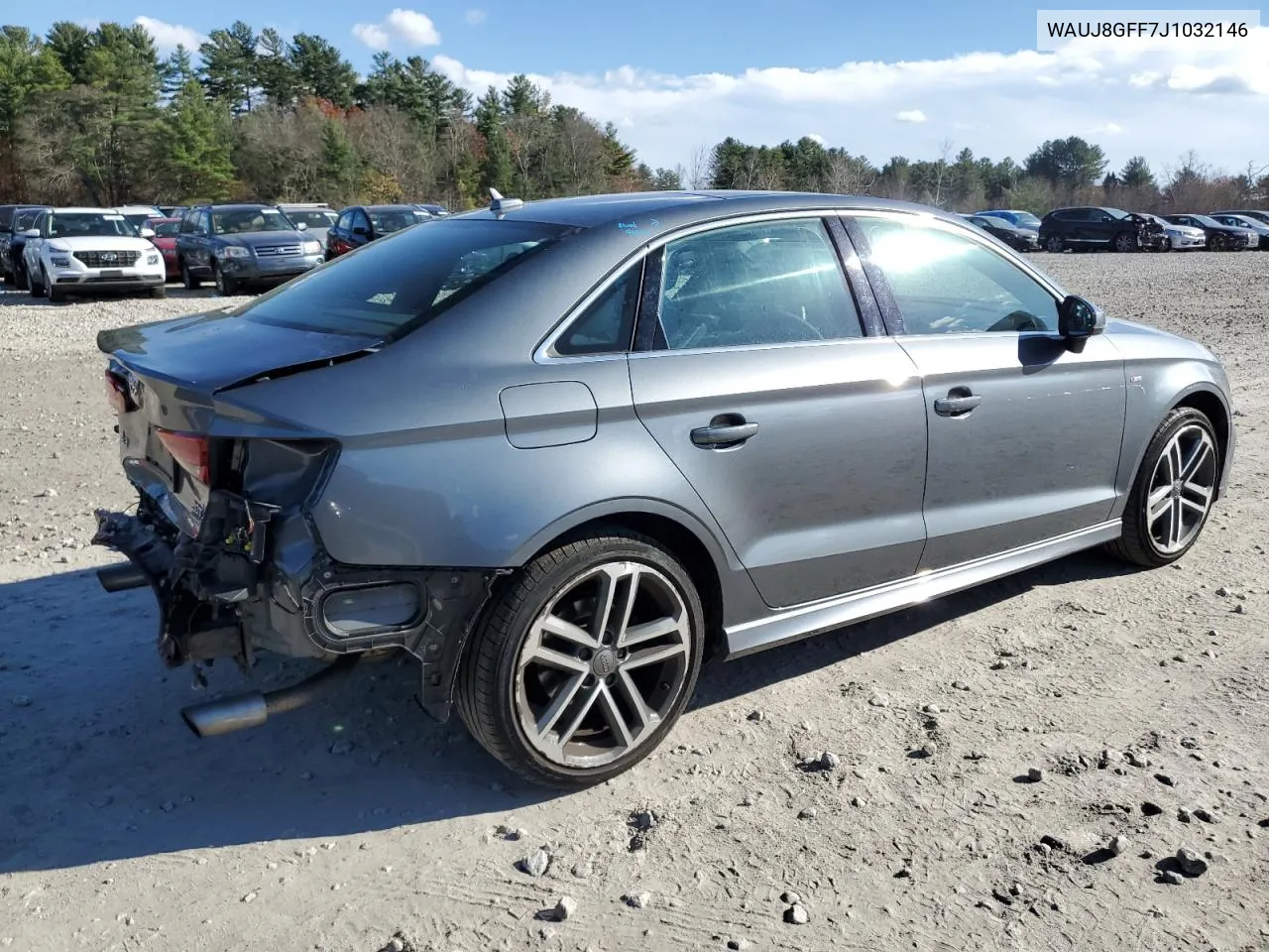 2018 Audi A3 Premium Plus VIN: WAUJ8GFF7J1032146 Lot: 78050474