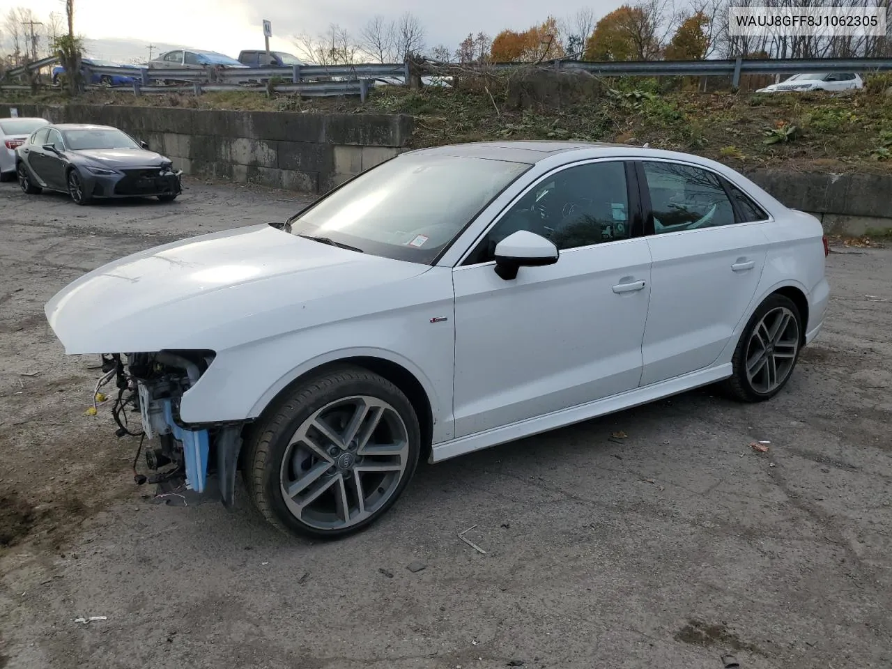 2018 Audi A3 Premium Plus VIN: WAUJ8GFF8J1062305 Lot: 78875254