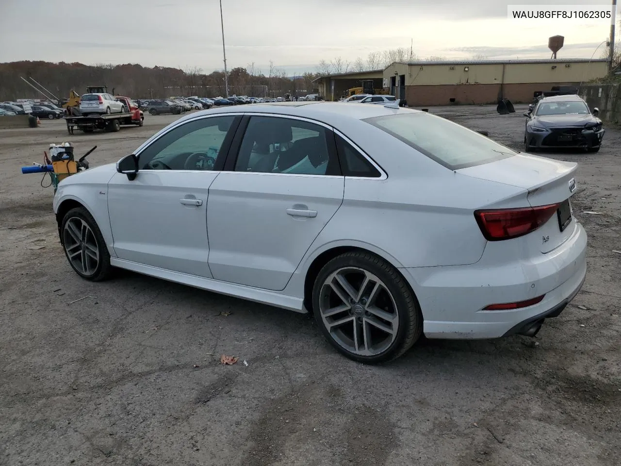 2018 Audi A3 Premium Plus VIN: WAUJ8GFF8J1062305 Lot: 78875254