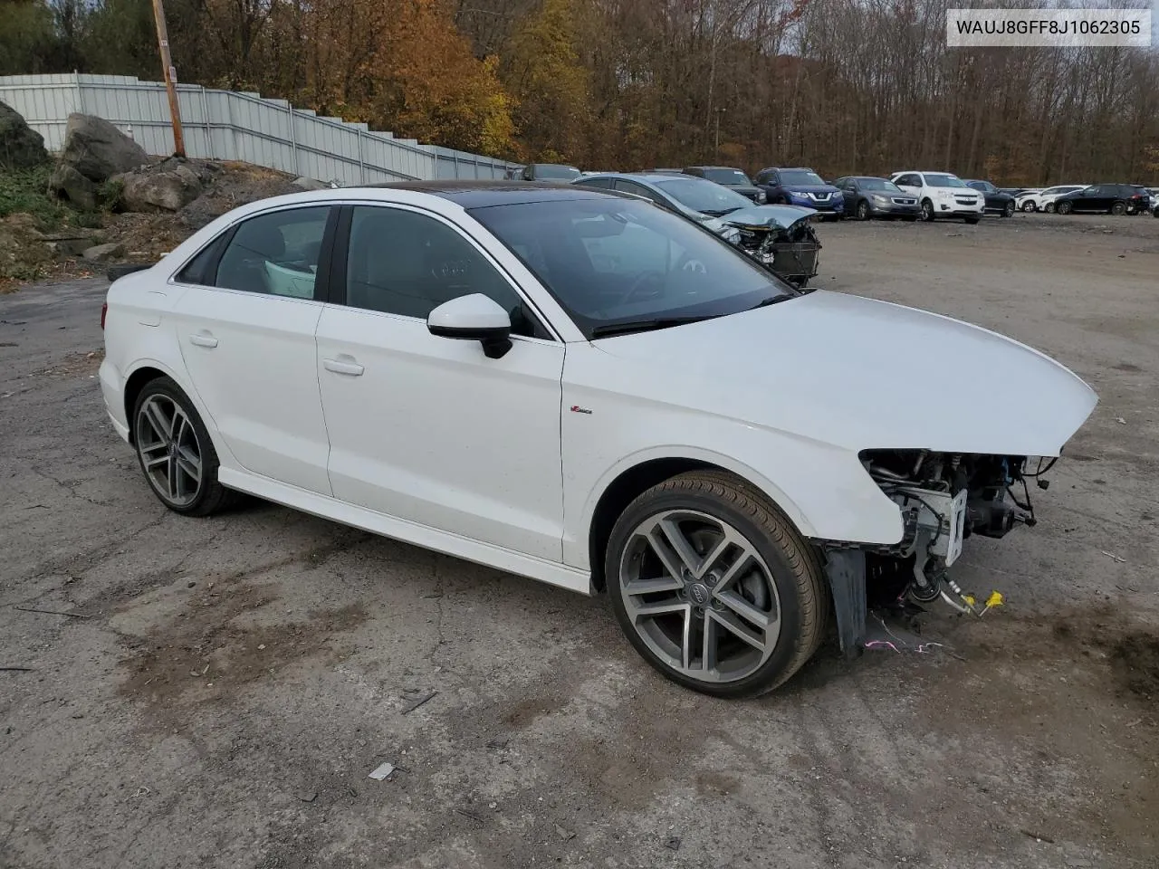 2018 Audi A3 Premium Plus VIN: WAUJ8GFF8J1062305 Lot: 78875254