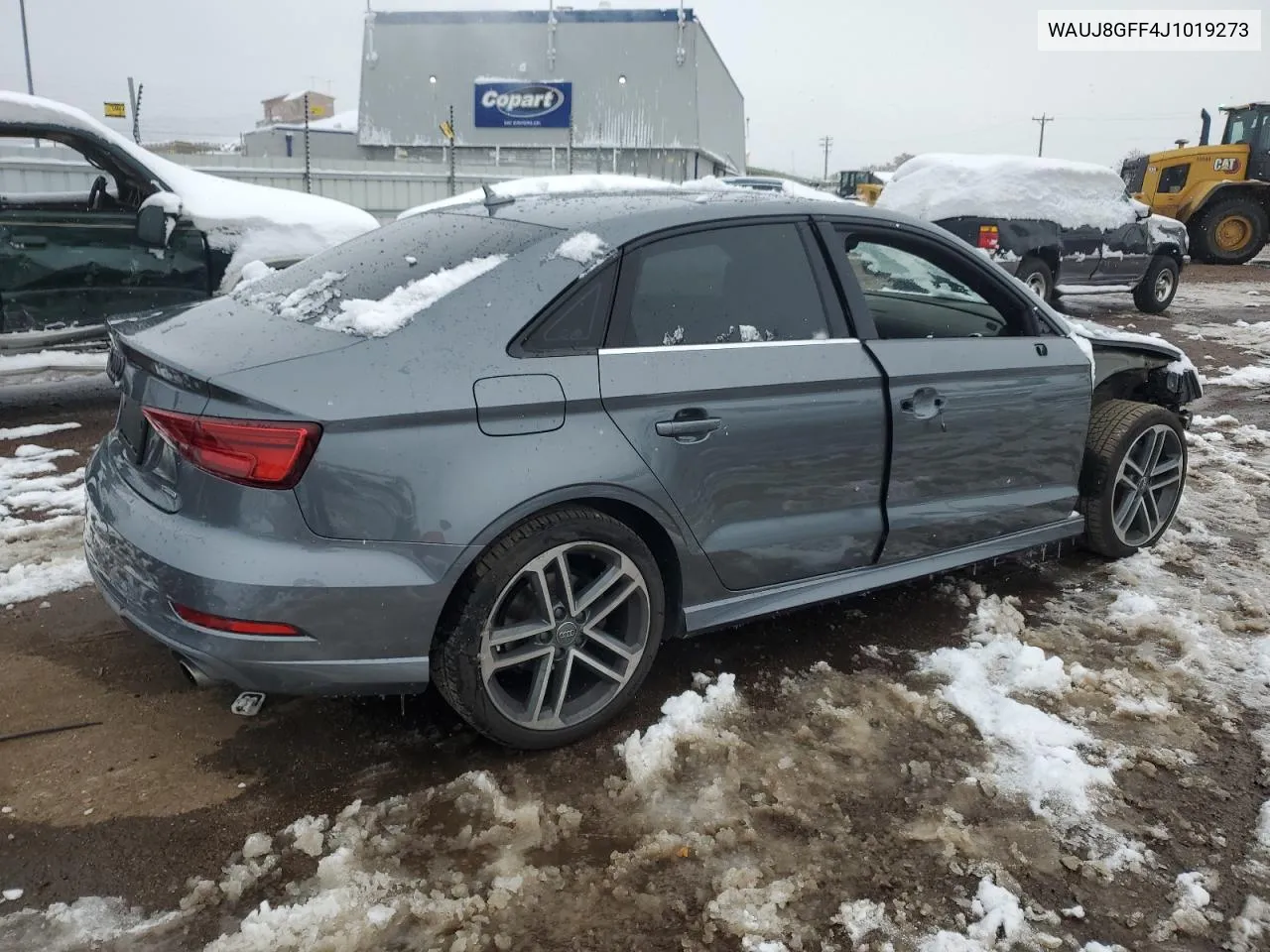 2018 Audi A3 Premium Plus VIN: WAUJ8GFF4J1019273 Lot: 78935914