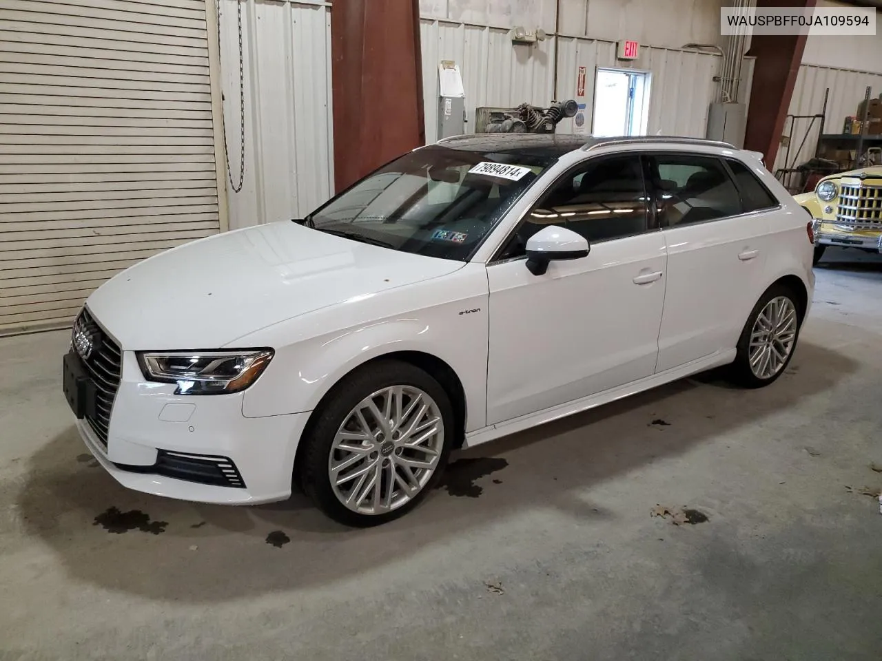 2018 Audi A3 E-Tron Prestige VIN: WAUSPBFF0JA109594 Lot: 79894814