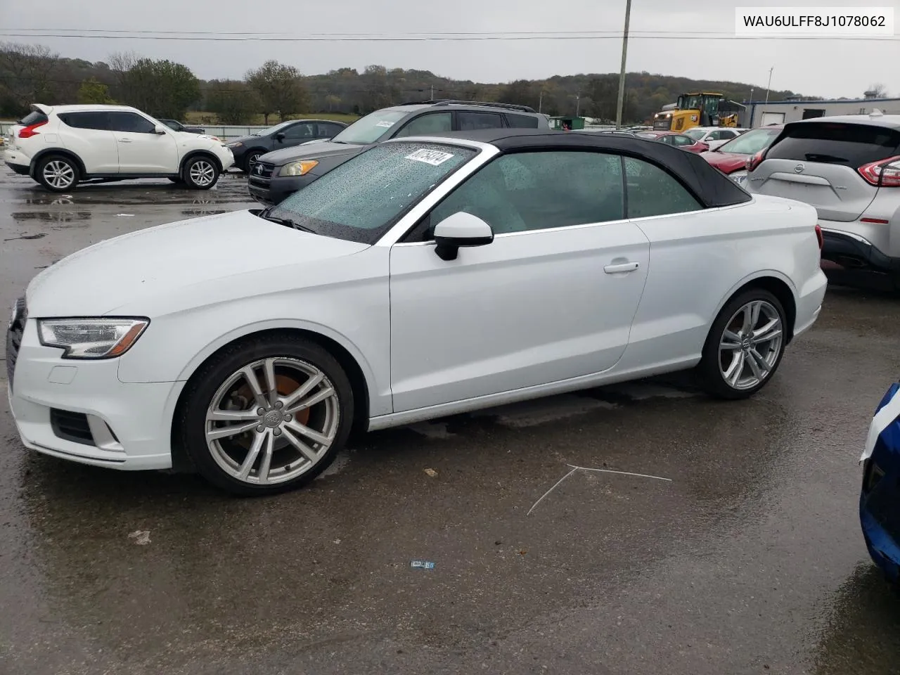 2018 Audi A3 Premium VIN: WAU6ULFF8J1078062 Lot: 80754374