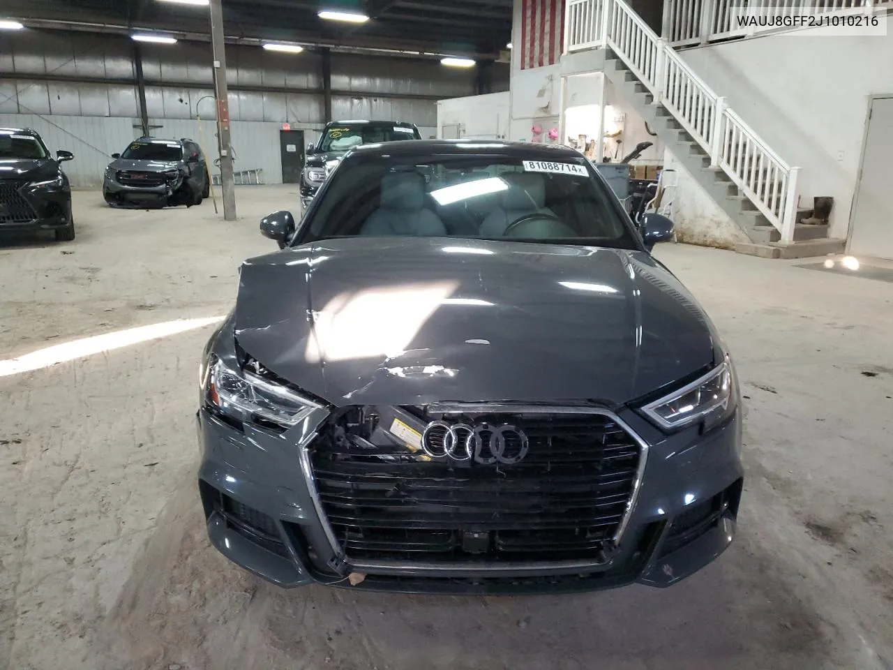 2018 Audi A3 Premium Plus VIN: WAUJ8GFF2J1010216 Lot: 81088714