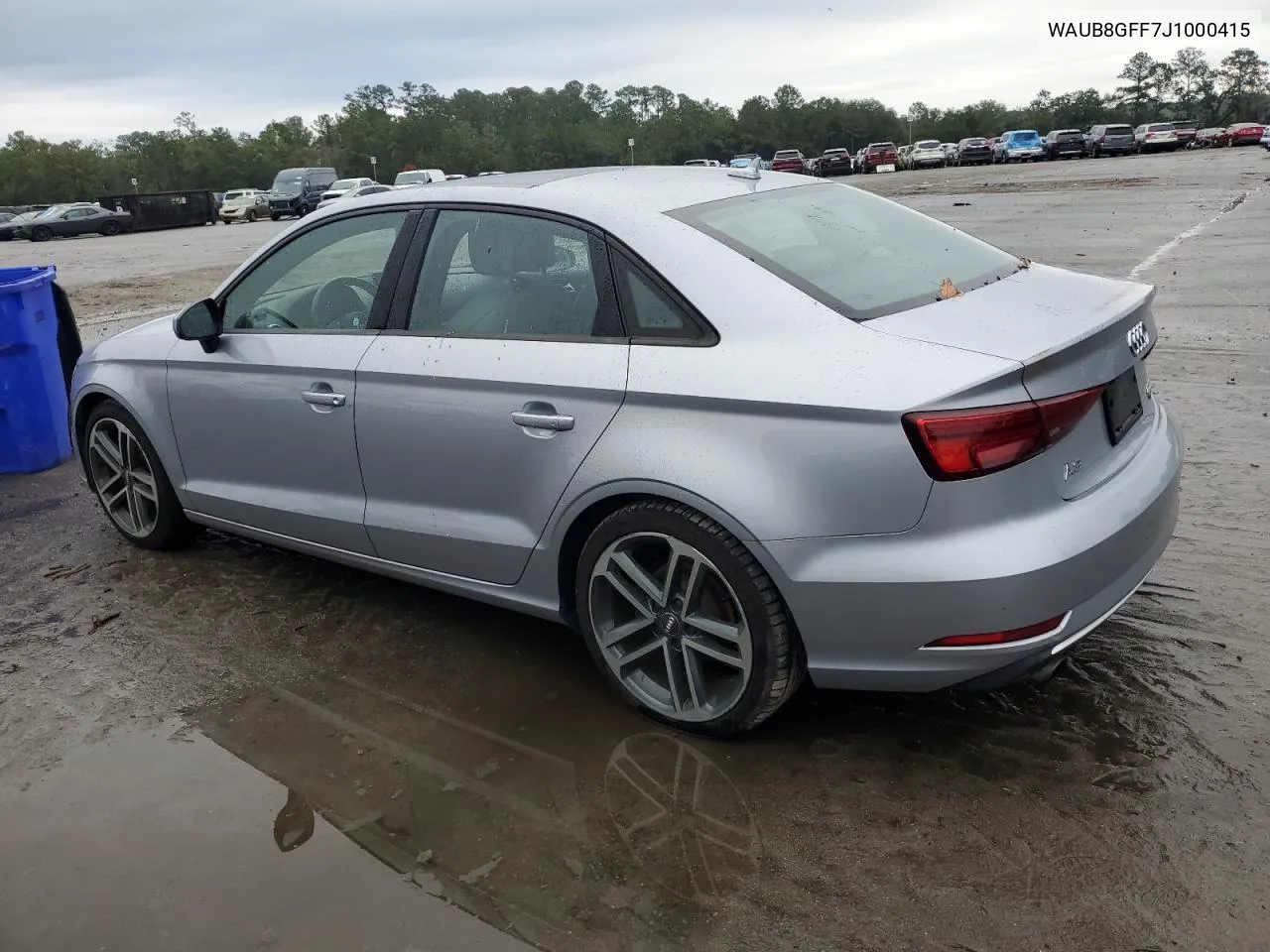 2018 Audi A3 Premium VIN: WAUB8GFF7J1000415 Lot: 81362334