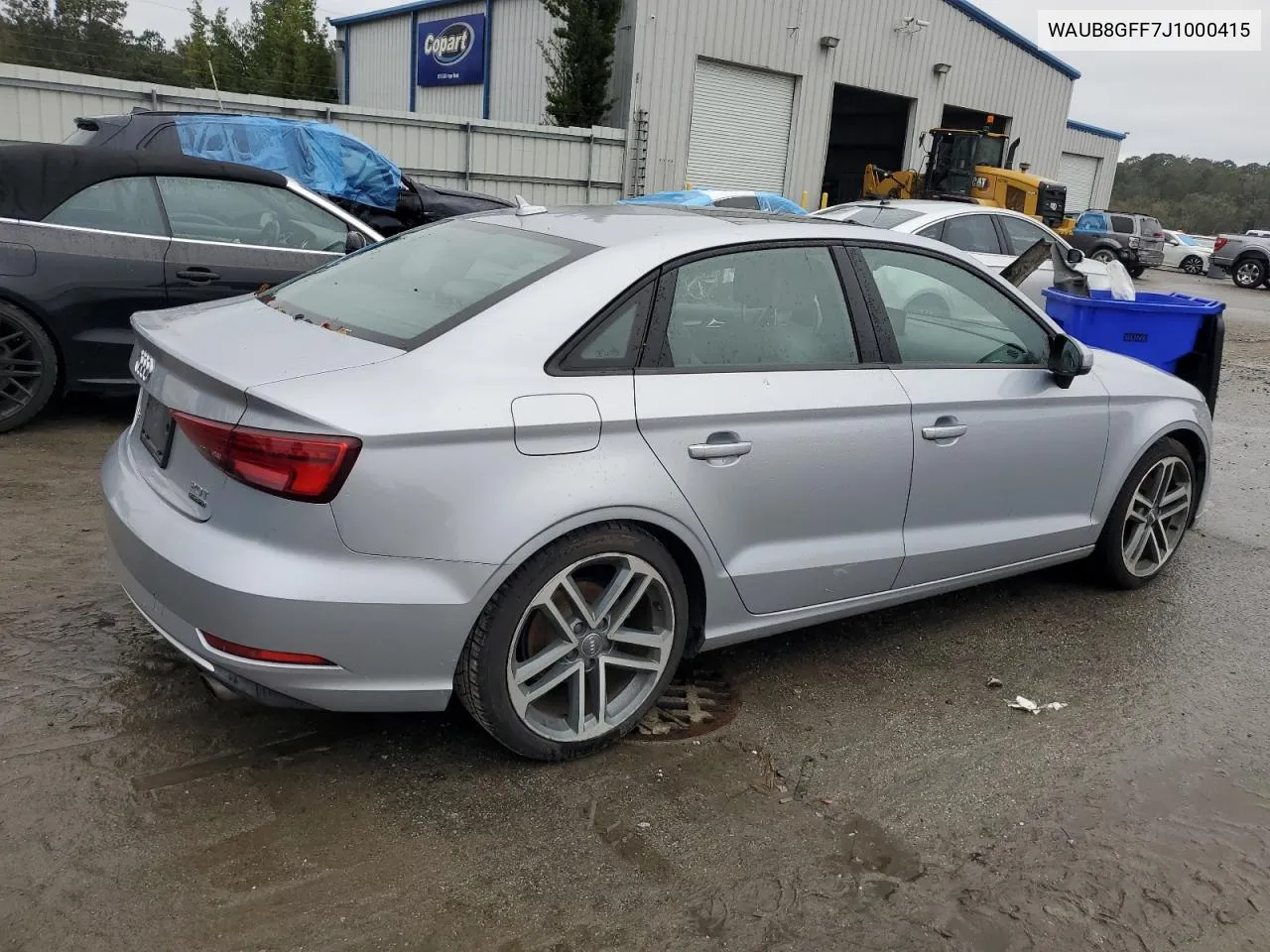 2018 Audi A3 Premium VIN: WAUB8GFF7J1000415 Lot: 81362334