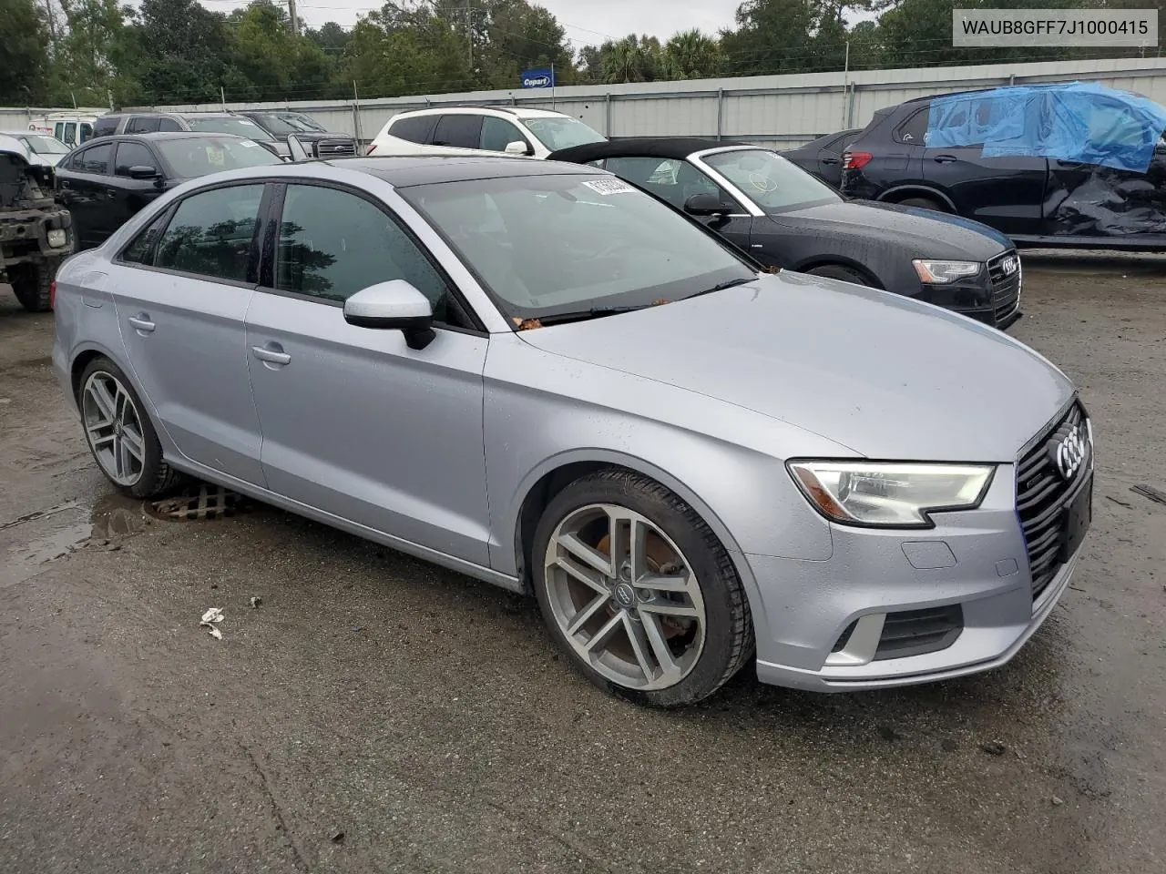 2018 Audi A3 Premium VIN: WAUB8GFF7J1000415 Lot: 81362334