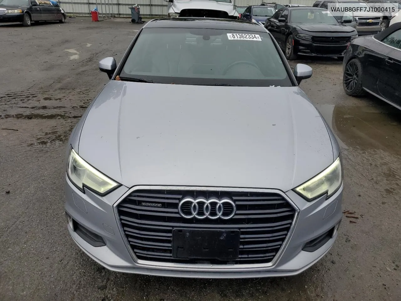 2018 Audi A3 Premium VIN: WAUB8GFF7J1000415 Lot: 81362334