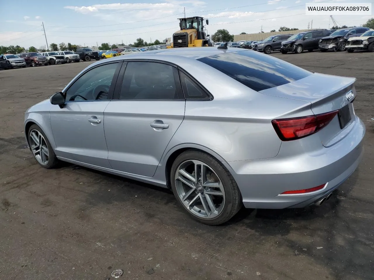 2019 Audi A3 Premium VIN: WAUAUGFF0KA089706 Lot: 63007724