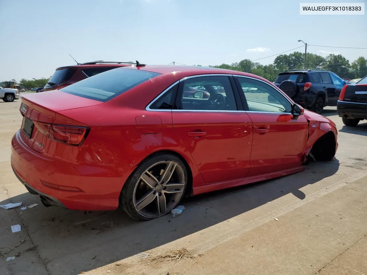 WAUJEGFF3K1018383 2019 Audi A3 Premium Plus