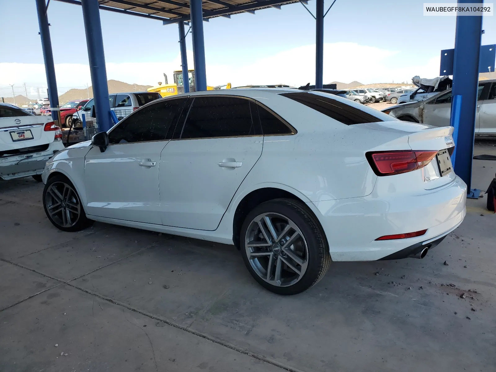 2019 Audi A3 Premium VIN: WAUBEGFF8KA104292 Lot: 63648354