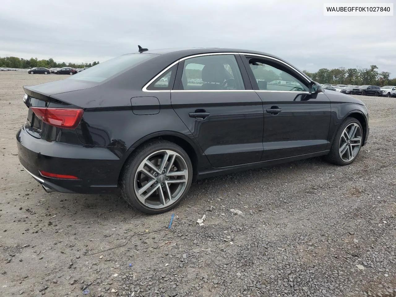 WAUBEGFF0K1027840 2019 Audi A3 Premium