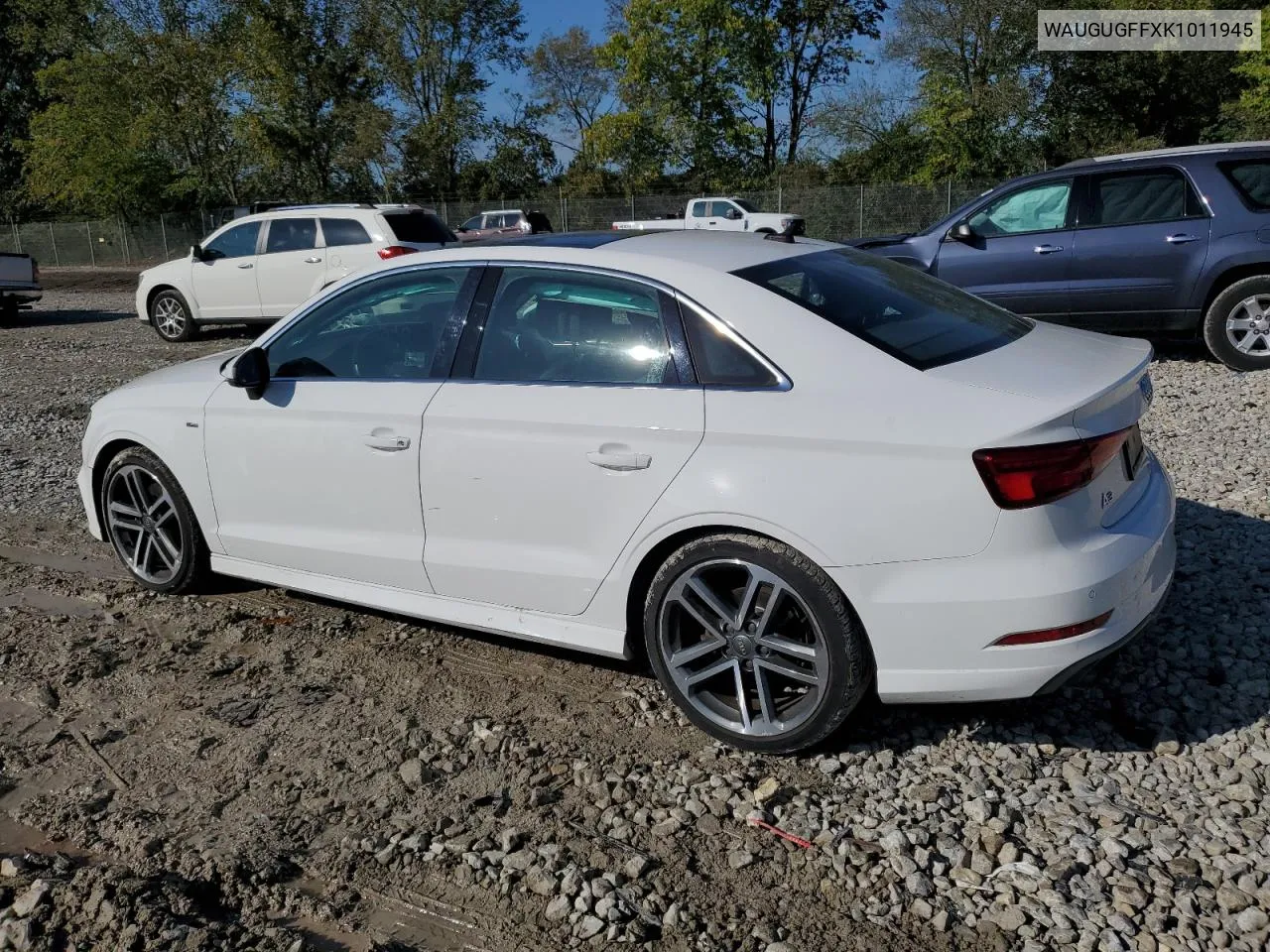 2019 Audi A3 Premium Plus VIN: WAUGUGFFXK1011945 Lot: 72953604