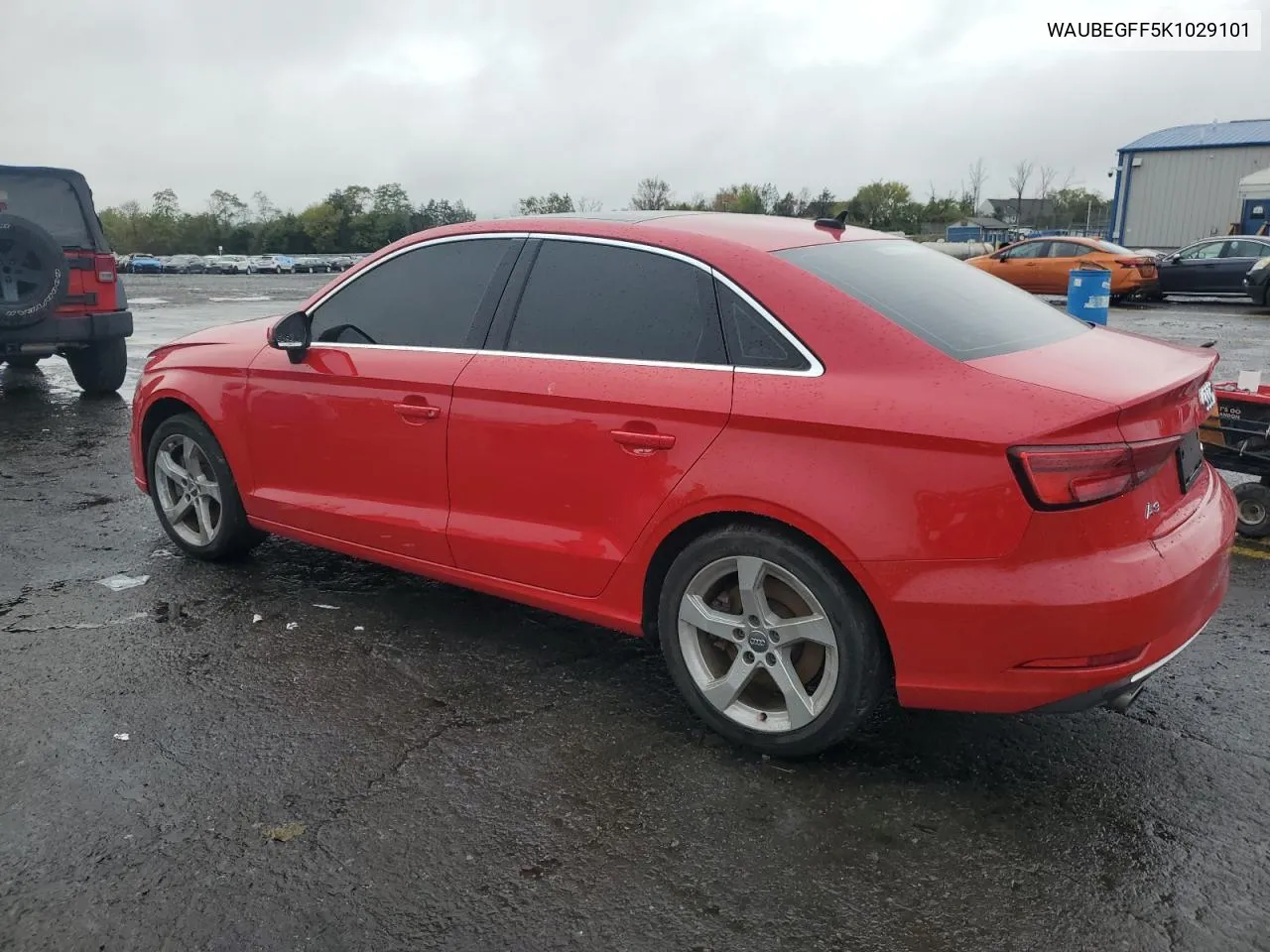 2019 Audi A3 Premium VIN: WAUBEGFF5K1029101 Lot: 73255204