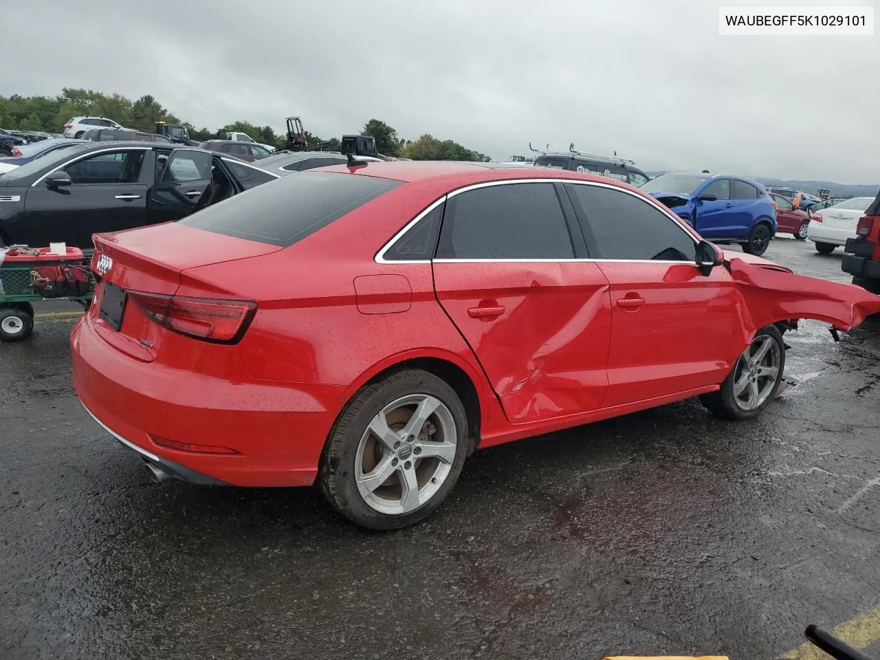 WAUBEGFF5K1029101 2019 Audi A3 Premium