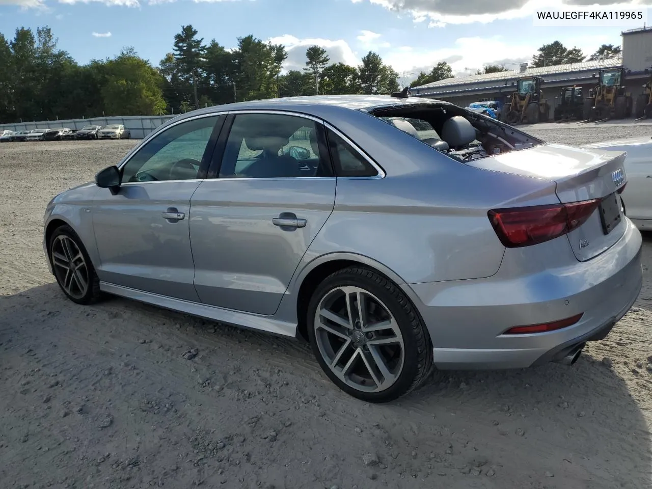 2019 Audi A3 Premium Plus VIN: WAUJEGFF4KA119965 Lot: 74427694