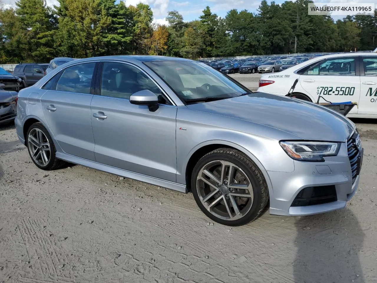 2019 Audi A3 Premium Plus VIN: WAUJEGFF4KA119965 Lot: 74427694