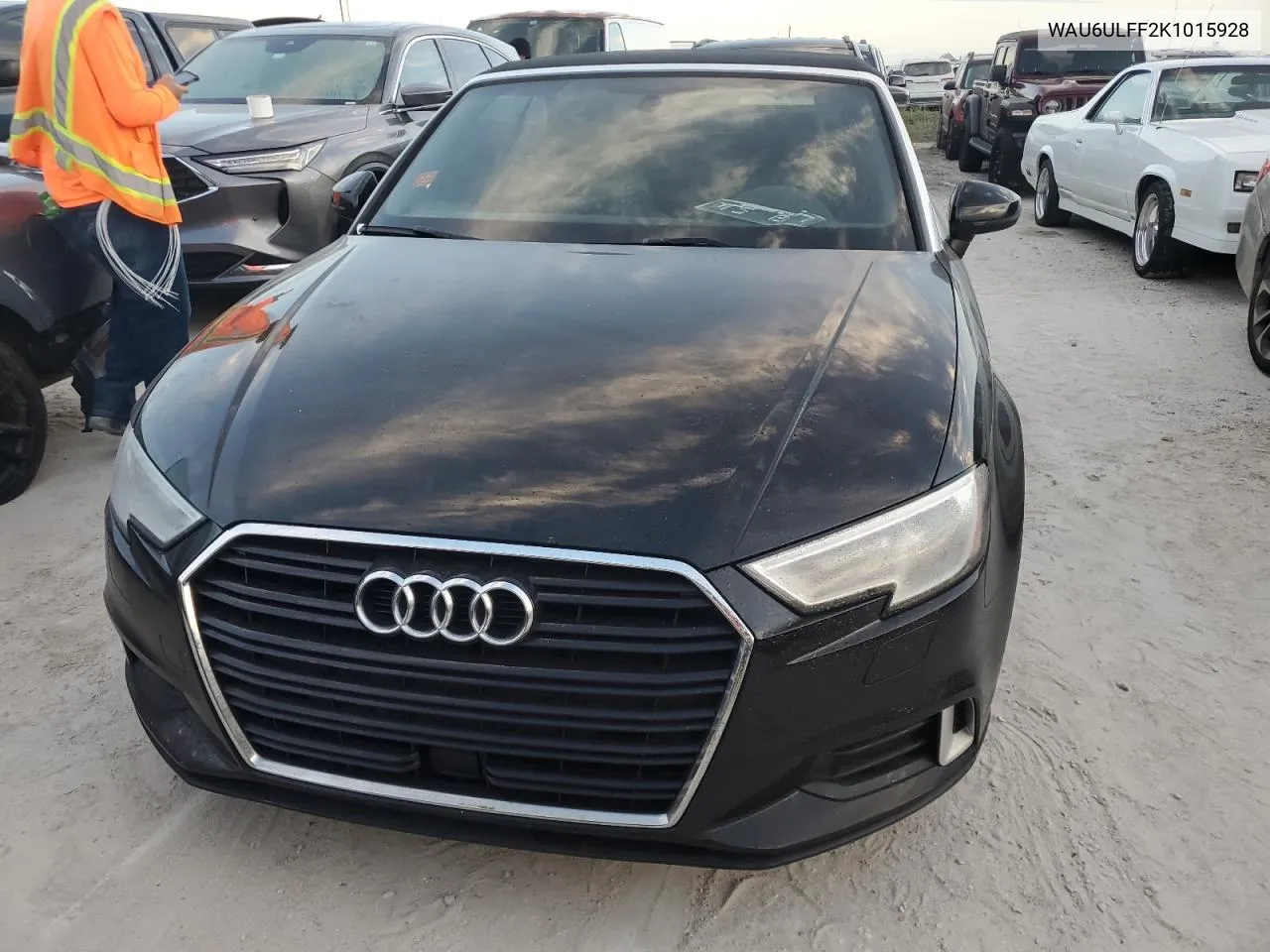 2019 Audi A3 Premium VIN: WAU6ULFF2K1015928 Lot: 74897194