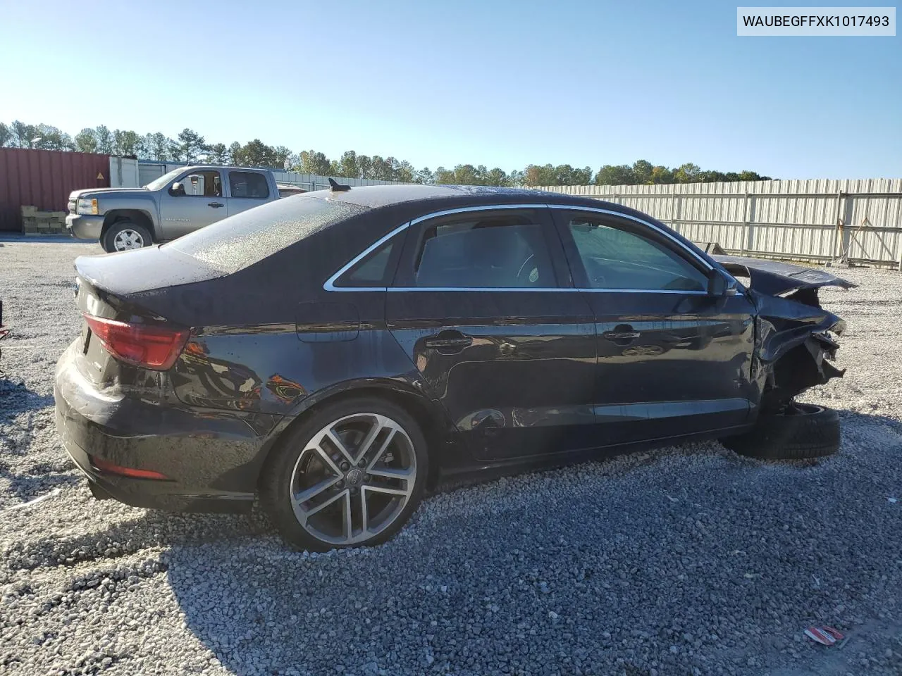 WAUBEGFFXK1017493 2019 Audi A3 Premium