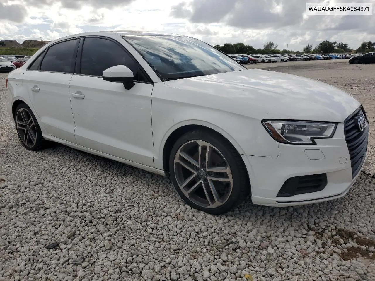 2019 Audi A3 Premium VIN: WAUAUGFF5KA084971 Lot: 80088954