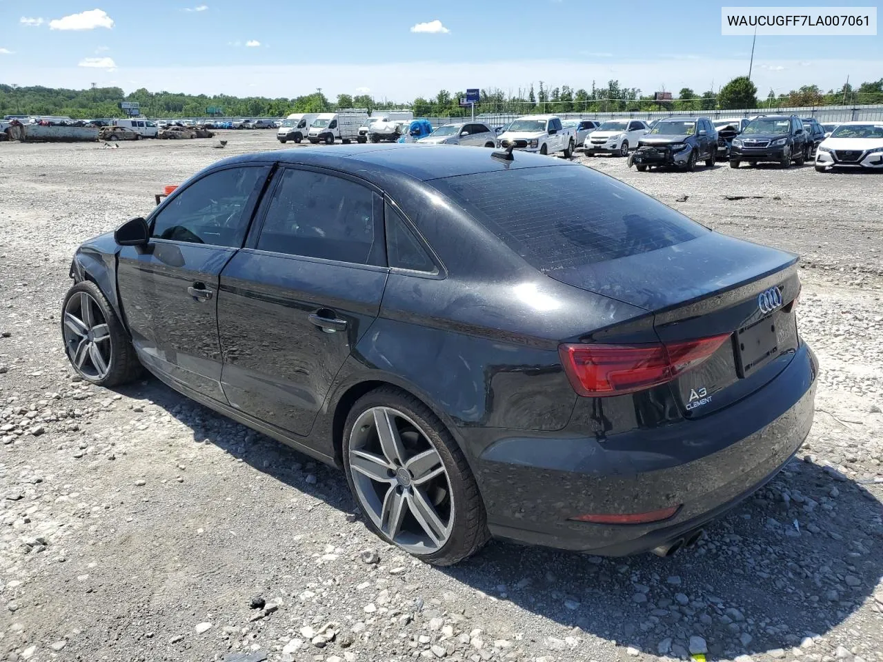 2020 Audi A3 Premium Plus VIN: WAUCUGFF7LA007061 Lot: 56889494