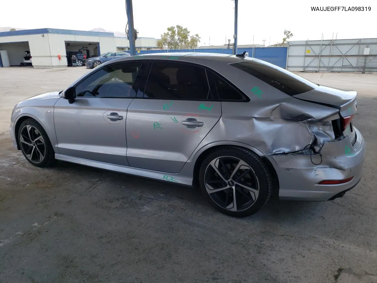 WAUJEGFF7LA098319 2020 Audi A3 S-Line Premium Plus