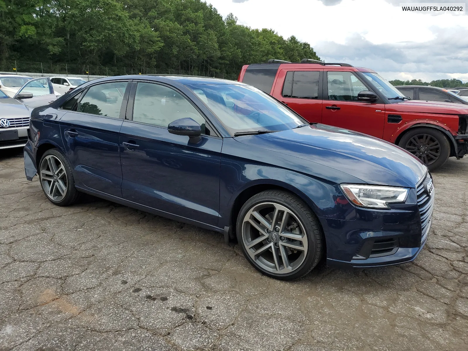 2020 Audi A3 Premium VIN: WAUAUGFF5LA040292 Lot: 64439874