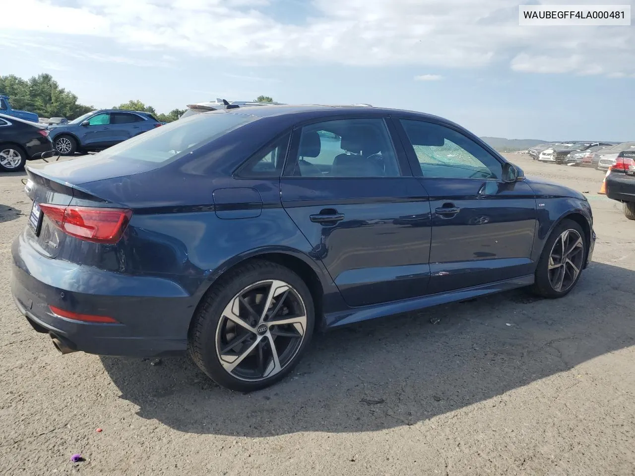 WAUBEGFF4LA000481 2020 Audi A3 S-Line Premium