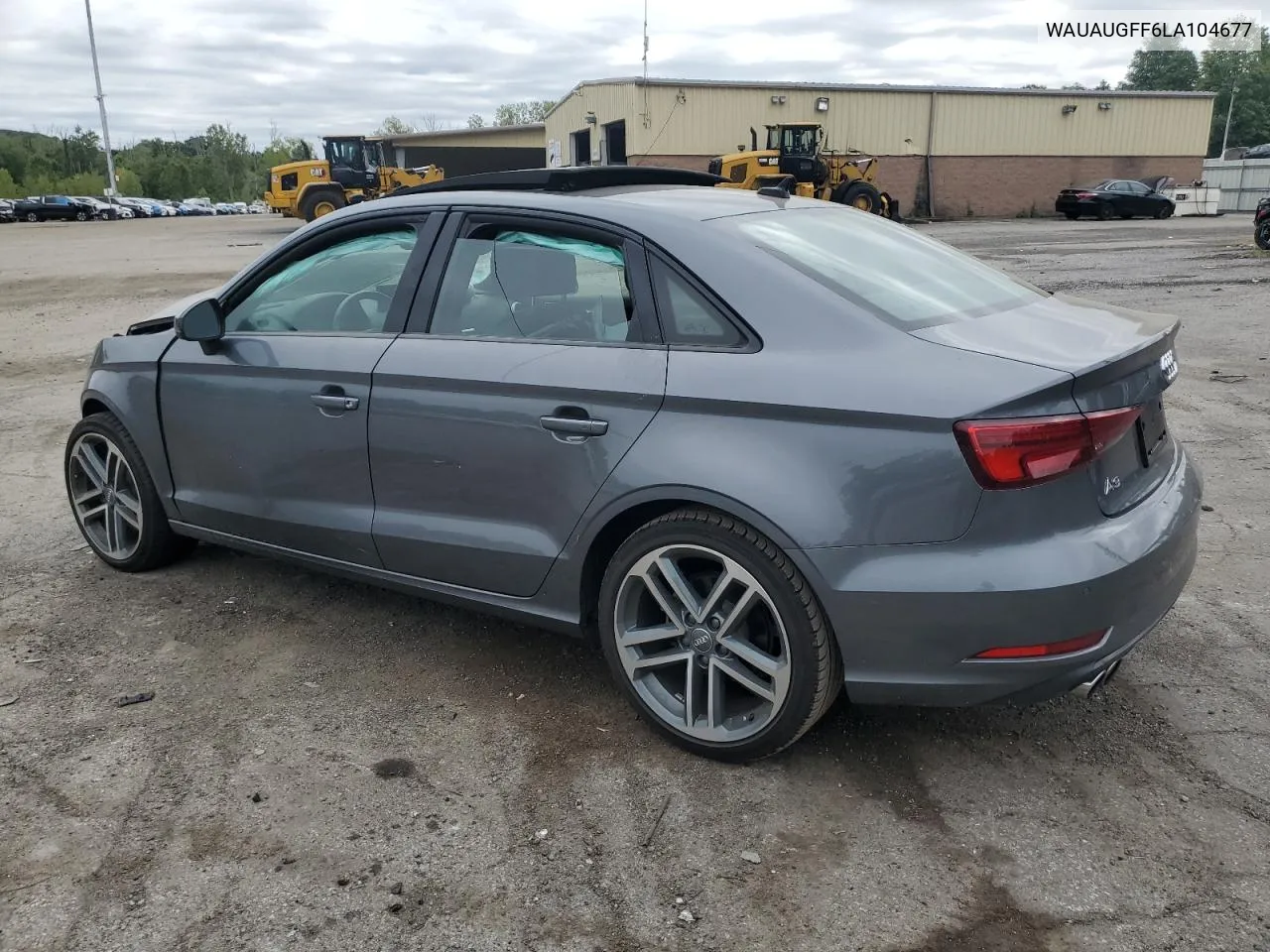 2020 Audi A3 Premium VIN: WAUAUGFF6LA104677 Lot: 69397534