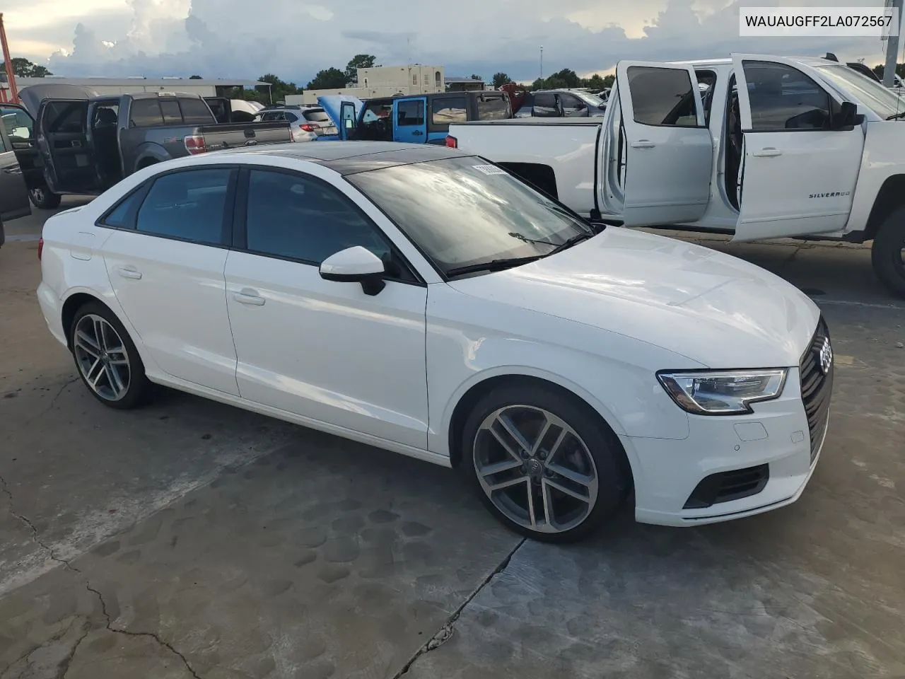 WAUAUGFF2LA072567 2020 Audi A3 Premium