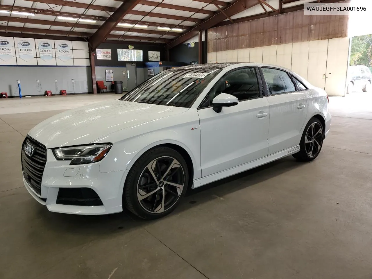 2020 Audi A3 S-Line Premium Plus VIN: WAUJEGFF3LA001696 Lot: 74264524